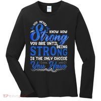 Blue Ribbon Colon Cancer Women's Long Sleeve Shirt thumb 0