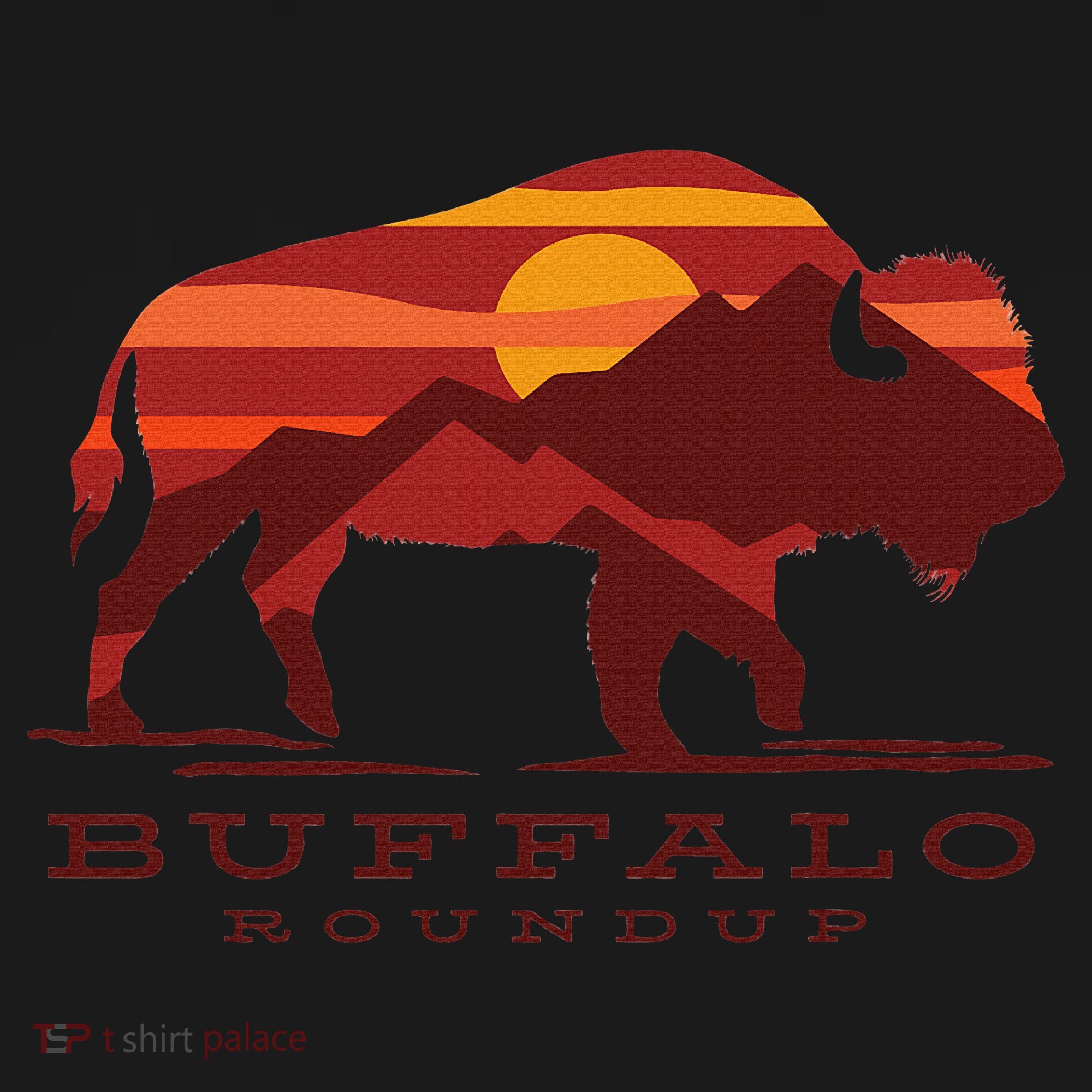 Buffalo Roundup Custer State Park South Dakota Sunset Baby Bodysuit
