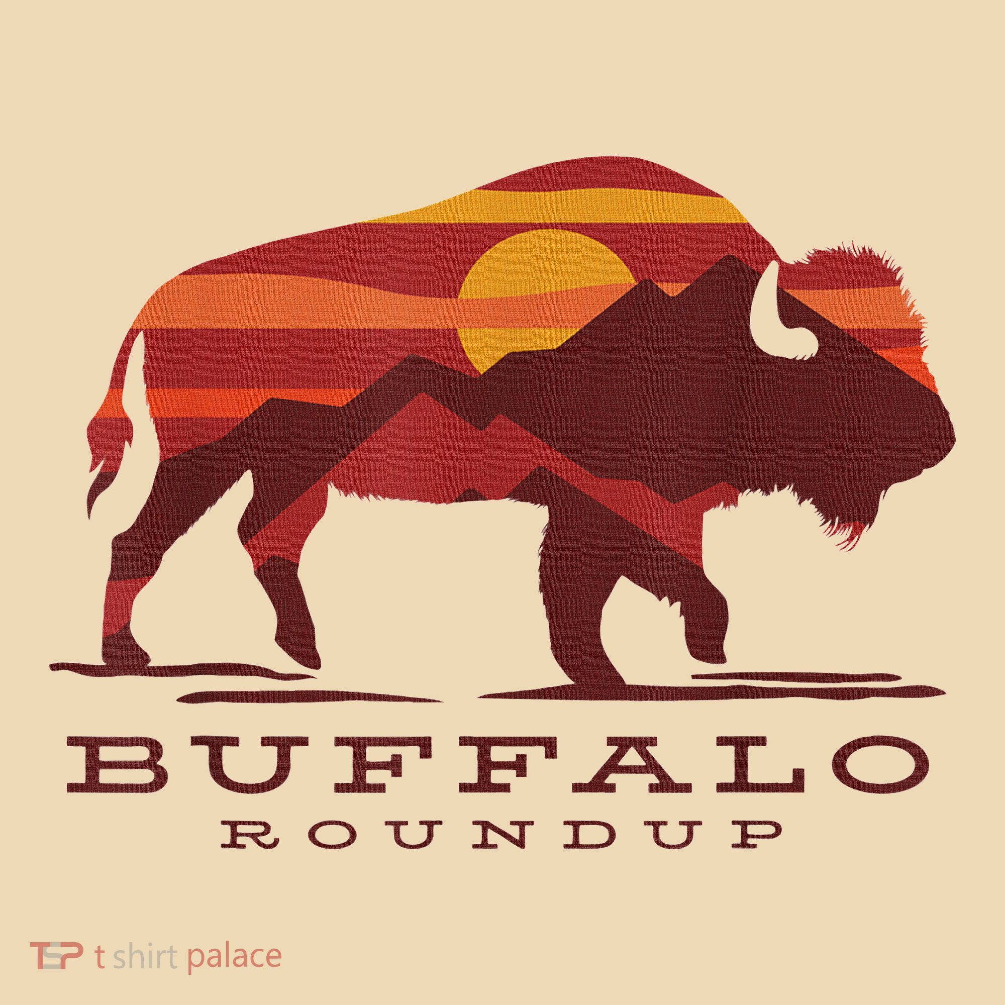 Buffalo Roundup Custer State Park South Dakota Sunset Tote Bag