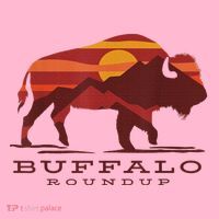 Buffalo Roundup Custer State Park South Dakota Sunset Coaster thumb 2