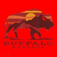 Buffalo Roundup Custer State Park South Dakota Sunset Santa Hat thumb 1