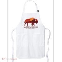 Buffalo Roundup Custer State Park South Dakota Sunset Apron thumb 0