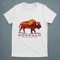 Buffalo Roundup Custer State Park South Dakota Sunset T-Shirt thumb 5