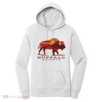 Buffalo Roundup Custer State Park South Dakota Sunset Women's Hoodie thumb 0