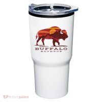 Buffalo Roundup Custer State Park South Dakota Sunset Tumbler thumb 0