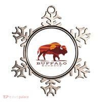 Buffalo Roundup Custer State Park South Dakota Sunset Ornament thumb 0