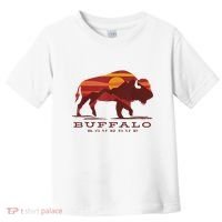 Buffalo Roundup Custer State Park South Dakota Sunset Toddler T-Shirt thumb 0
