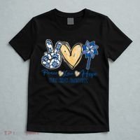 Blue rainbow child abuse prevention awareness month 247365 T-Shirt thumb 5