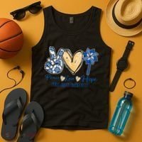 Blue rainbow child abuse prevention awareness month 247365 Tank Top thumb 4