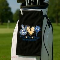 Blue rainbow child abuse prevention awareness month 247365 Golf Towel thumb 2