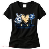 Blue rainbow child abuse prevention awareness month 247365 Women's T-Shirt thumb 0