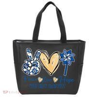 Blue rainbow child abuse prevention awareness month 247365 Tote Bag thumb 0