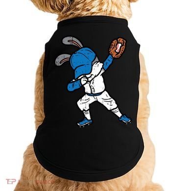 Bunny Rabbit Dab Baseball Easter Sport Pitcher Gift Doggie Tank