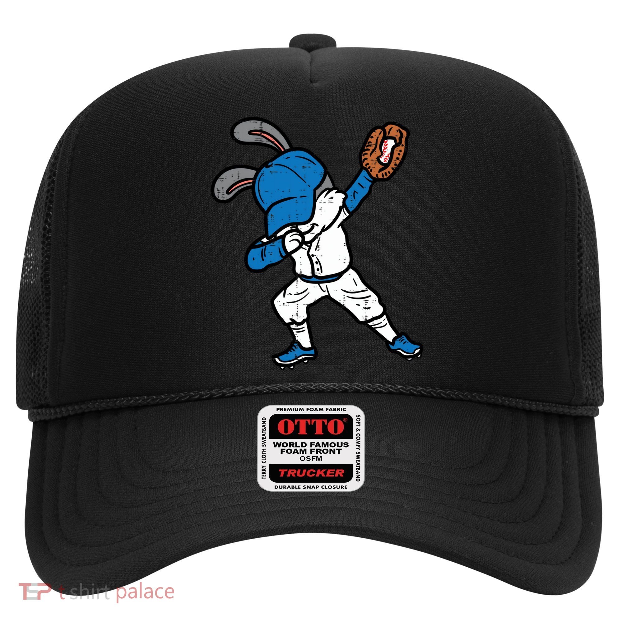 Bunny Rabbit Dab Baseball Easter Sport Pitcher Gift Hat