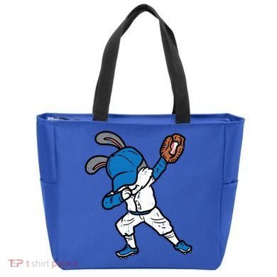 Bunny Rabbit Dab Baseball Easter Sport Pitcher Gift Tote Bag