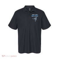 Born Ride Dirt Bikes Forced School Funny Motocross Boy Polo thumb 0
