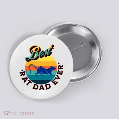 Best Rat Dad Ever Button