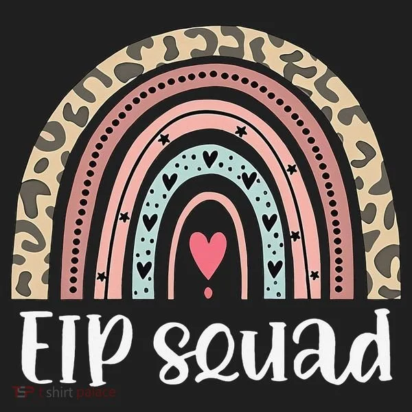 Boho Rainbow EIP Squad Early Intervention Program ECSE Team Women's Sweatshirt