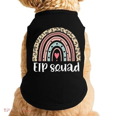 Boho Rainbow EIP Squad Early Intervention Program ECSE Team Doggie Tank