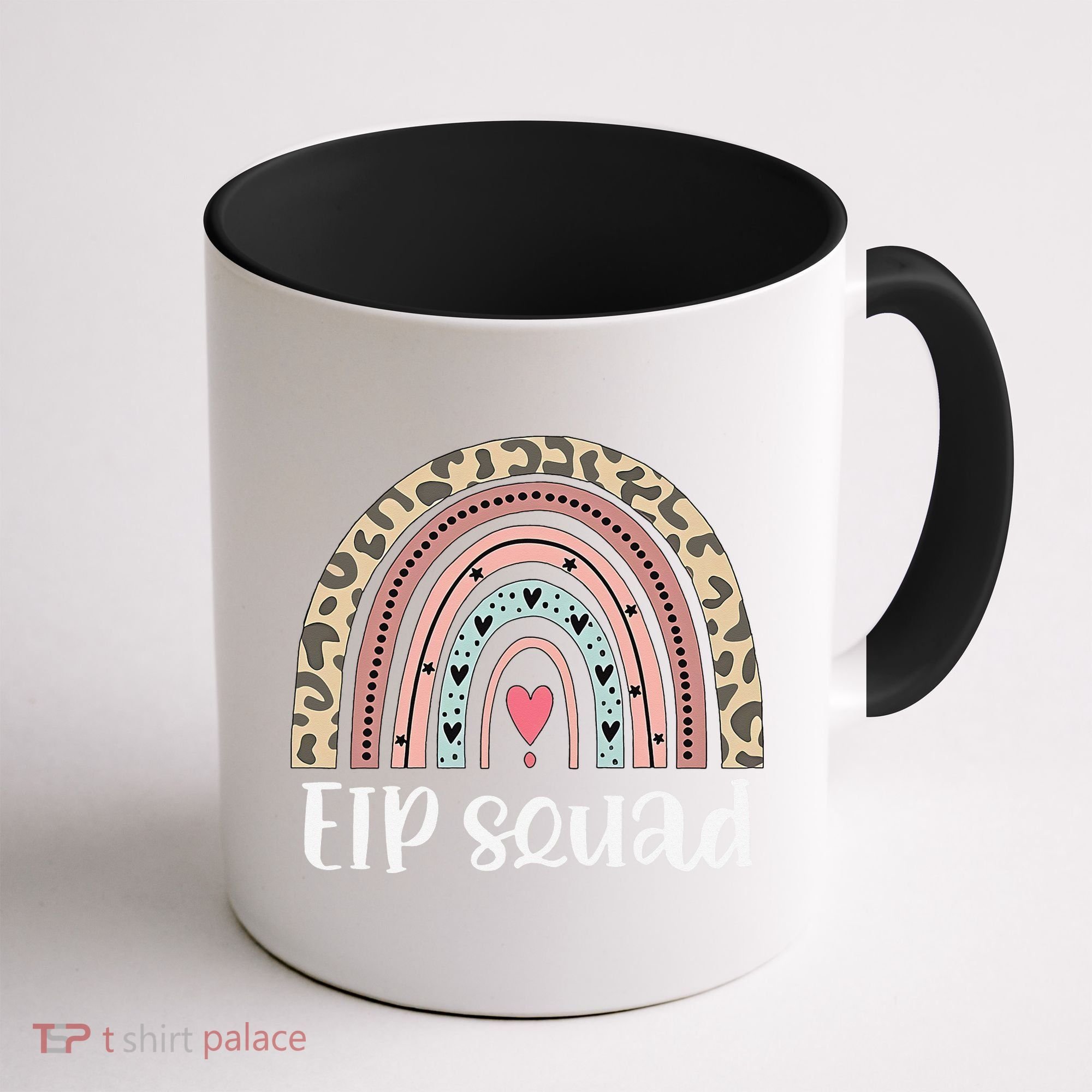 Boho Rainbow EIP Squad Early Intervention Program ECSE Team Coffee Mug