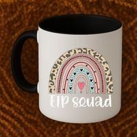 Boho Rainbow EIP Squad Early Intervention Program ECSE Team Coffee Mug thumb 2