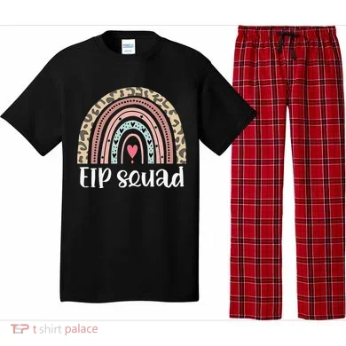Boho Rainbow EIP Squad Early Intervention Program ECSE Team Pajama Set