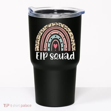 Boho Rainbow EIP Squad Early Intervention Program ECSE Team Tumbler