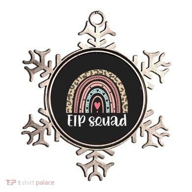 Boho Rainbow EIP Squad Early Intervention Program ECSE Team Ornament