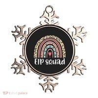 Boho Rainbow EIP Squad Early Intervention Program ECSE Team Ornament thumb 0