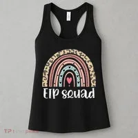 Boho Rainbow EIP Squad Early Intervention Program ECSE Team Women's Tank Top thumb 3