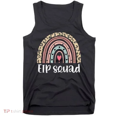 Boho Rainbow EIP Squad Early Intervention Program ECSE Team Tank Top