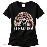 Boho Rainbow EIP Squad Early Intervention Program ECSE Team Women's T-Shirt thumb 0