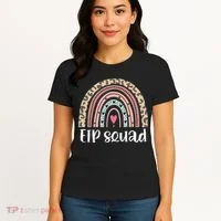 Boho Rainbow EIP Squad Early Intervention Program ECSE Team Women's T-Shirt thumb 4