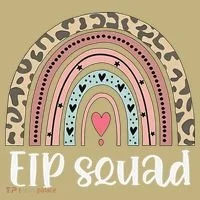 Boho Rainbow EIP Squad Early Intervention Program ECSE Team T-Shirt thumb 7