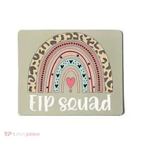 Boho Rainbow EIP Squad Early Intervention Program ECSE Team Mousepad thumb 0