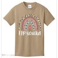 Boho Rainbow EIP Squad Early Intervention Program ECSE Team Kids T-Shirt thumb 0