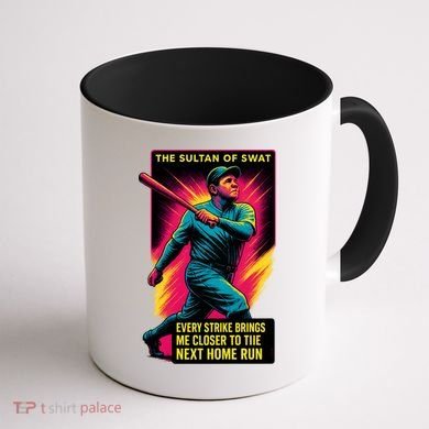 Babe Ruth Epic Neon Coffee Mug back