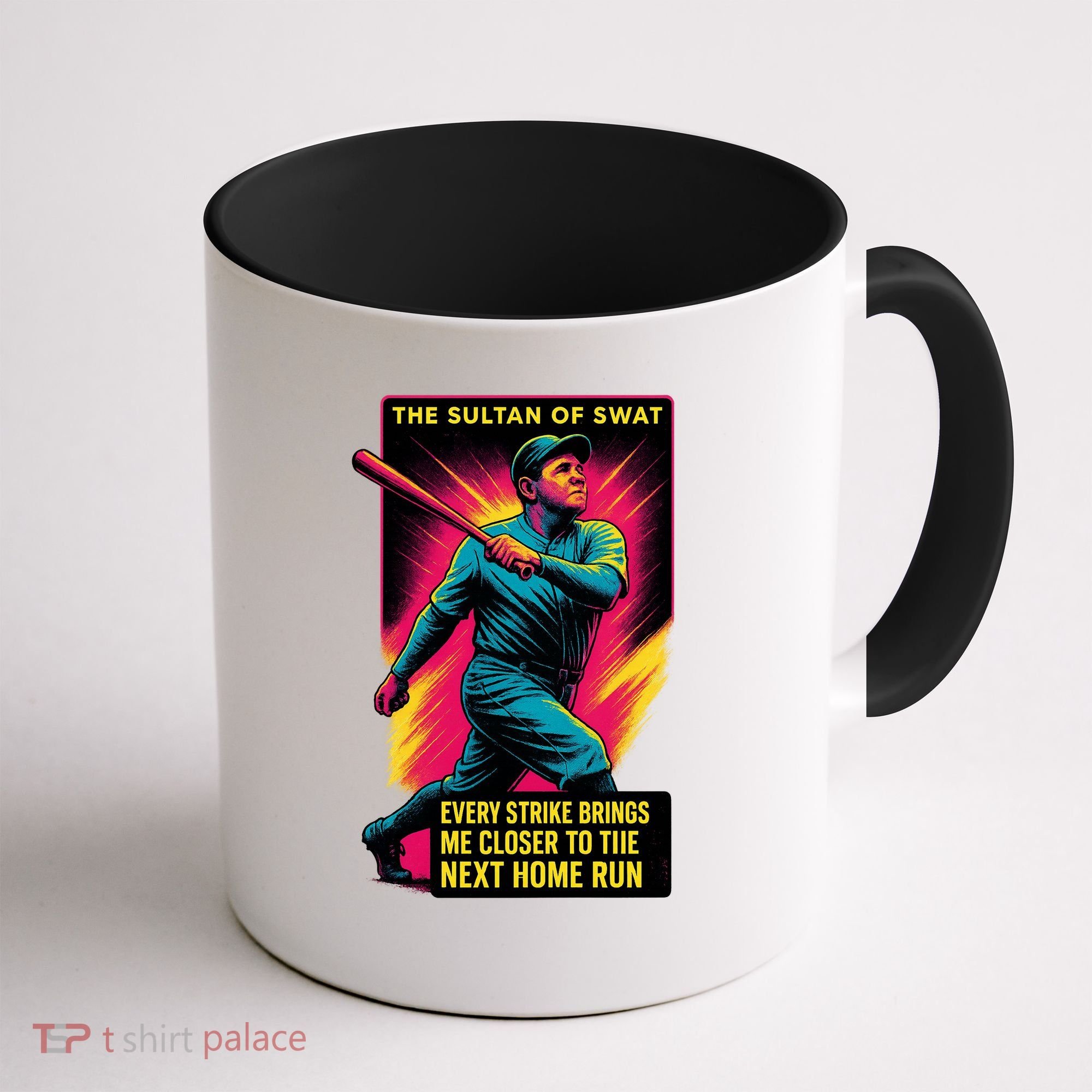 Babe Ruth Epic Neon Coffee Mug