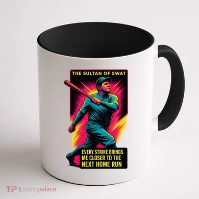 Babe Ruth Epic Neon Coffee Mug back