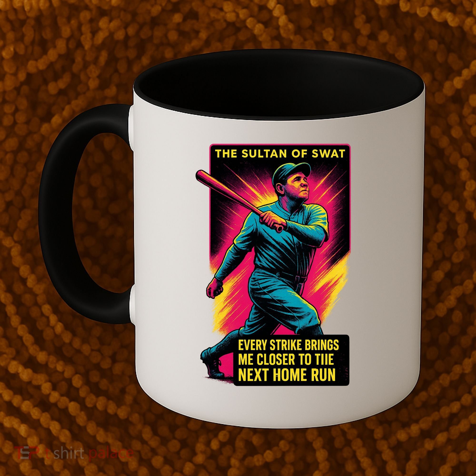 Babe Ruth Epic Neon Coffee Mug