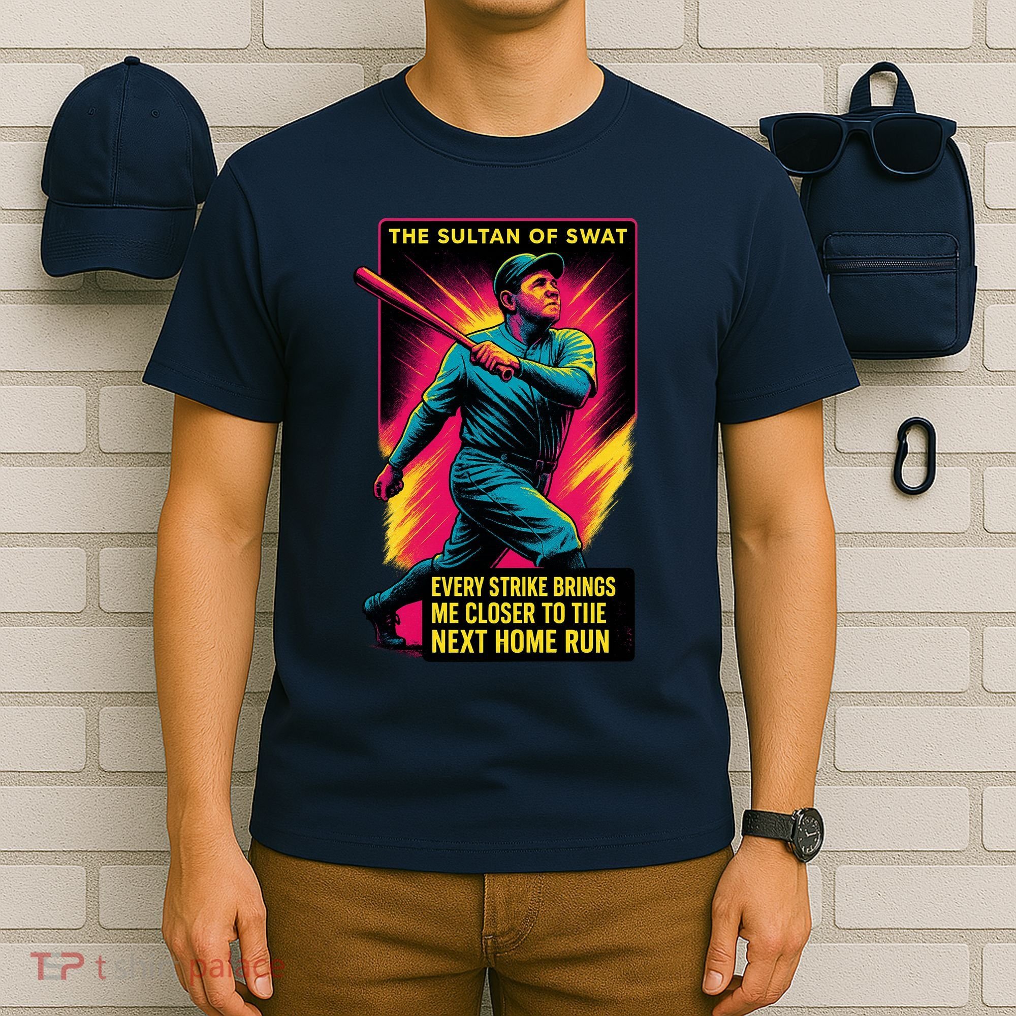 Babe Ruth Epic Neon T-Shirt