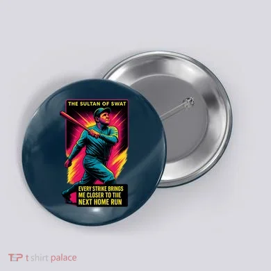 Babe Ruth Epic Neon Button