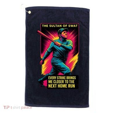 Babe Ruth Epic Neon Golf Towel