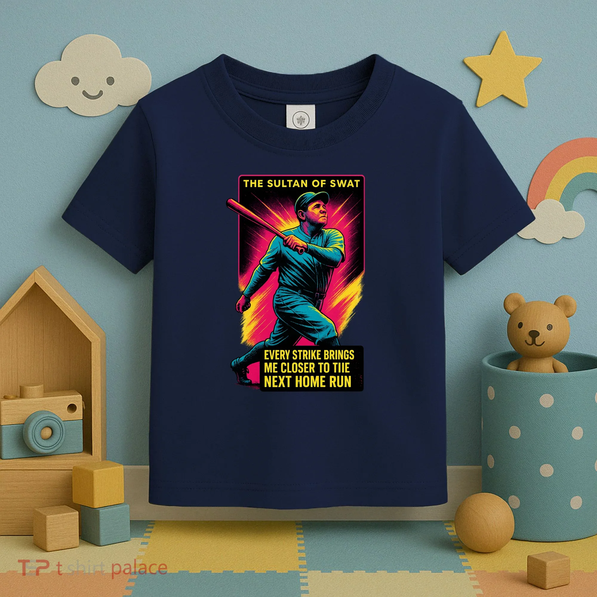 Babe Ruth Epic Neon Toddler T-Shirt