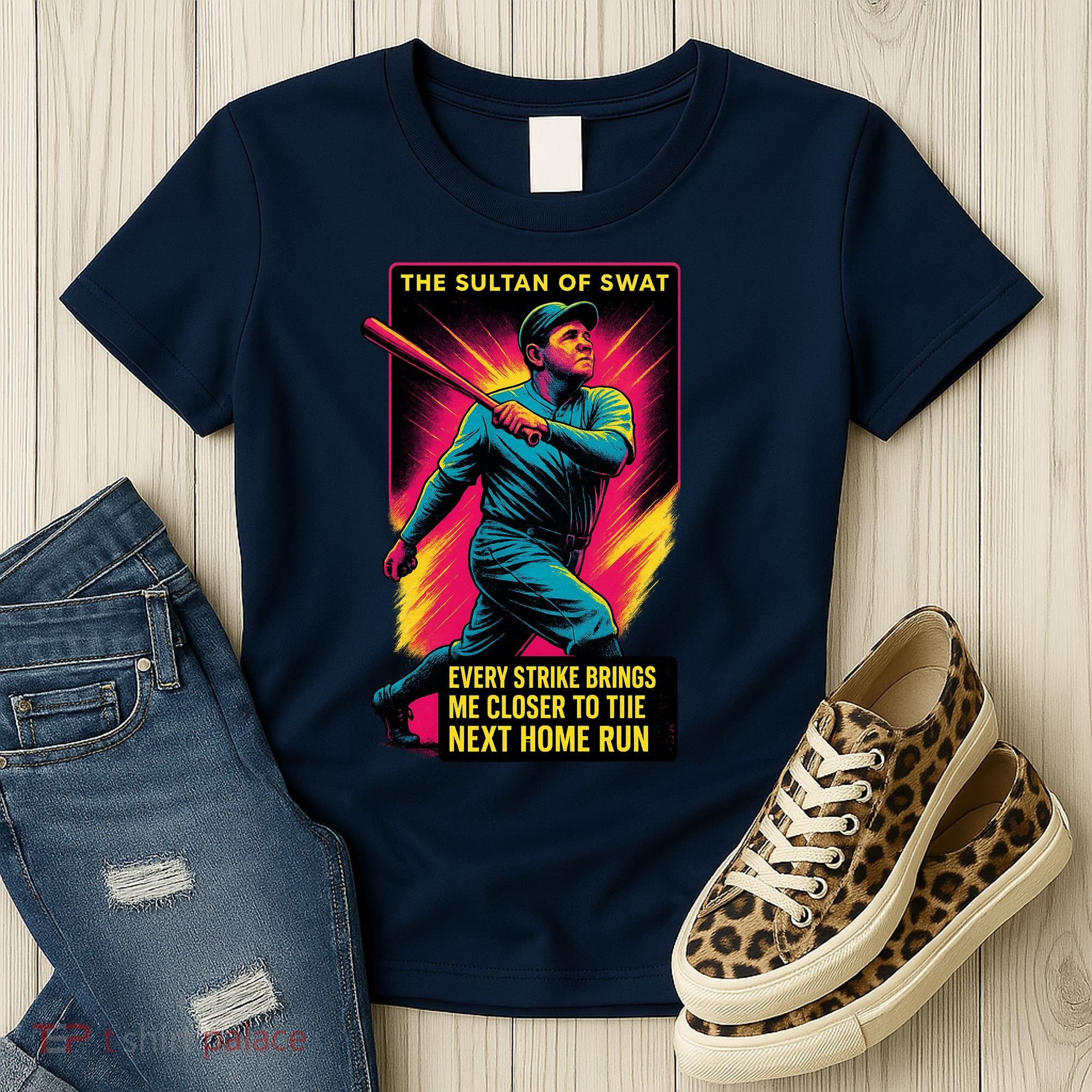 Babe Ruth Epic Neon Women's T-Shirt