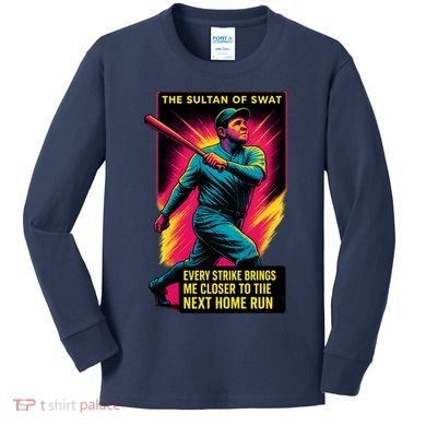 Babe Ruth Epic Neon Kids Long Sleeve Shirt