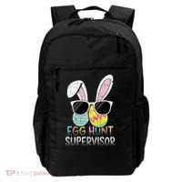 Bunny Rabbit Easter Egg Hunt Supervisor Funny Backpack thumb 0