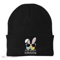 Bunny Rabbit Easter Egg Hunt Supervisor Funny Beanie thumb 0