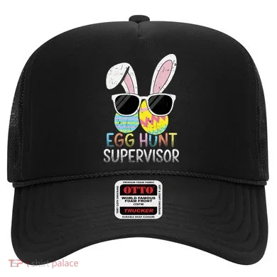 Bunny Rabbit Easter Egg Hunt Supervisor Funny Hat