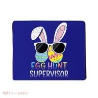 Bunny Rabbit Easter Egg Hunt Supervisor Funny Mousepad thumb 0